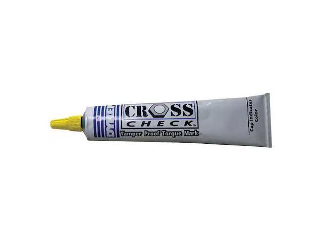 DYKEM 83317 Tube Marker, Medium Tip, Yellow Color Family, Ink