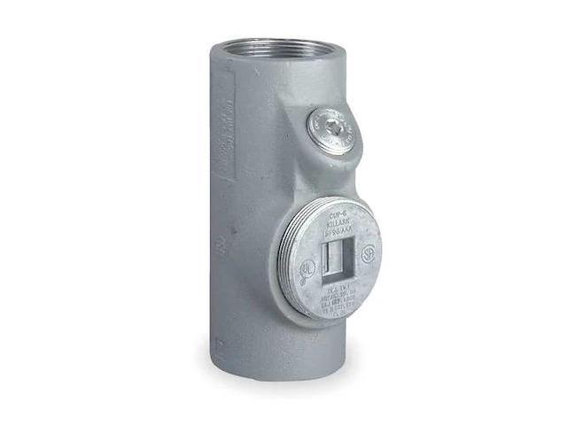 HUBBELL KILLARK ENY-2M RMC Sealing, 3/4 in, Threaded, Iron, Plain, Gray