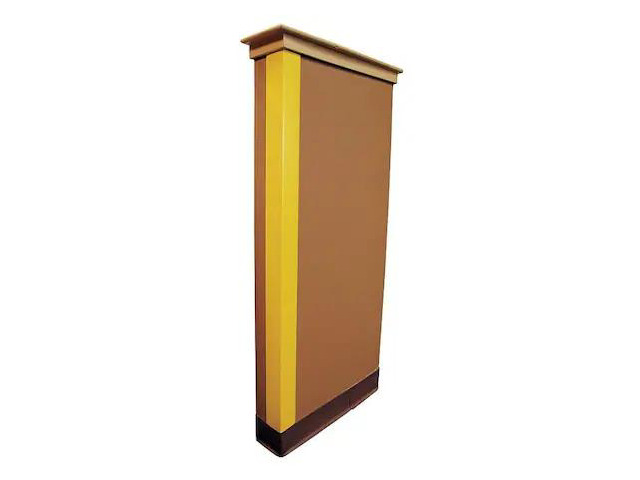 ZORO SELECT 5KZH8 Corner Guard, Yellow, 2x48in, Adhesive