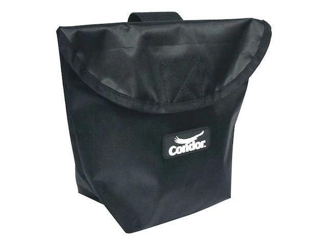 CONDOR 25F569 Respirator Bag, FullFace, 8-1/4x10x4-1/8In
