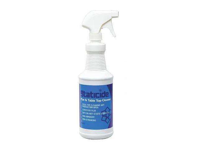 ACL STATICIDE 6001 Mat and Table Top Cleaner, 32 oz. Trigger Spray Bottle,