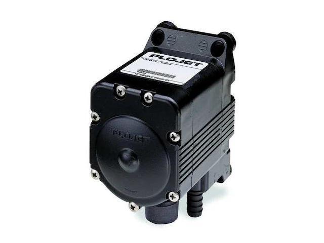 FLOJET G575215Z Double Diaphragm Pump, Polypropylene, Air Operated, Santoprene,