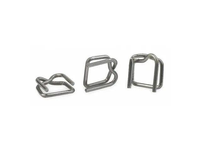 ZORO SELECT 2JFF2 Strapping Buckle,3/8 In.,PK1000