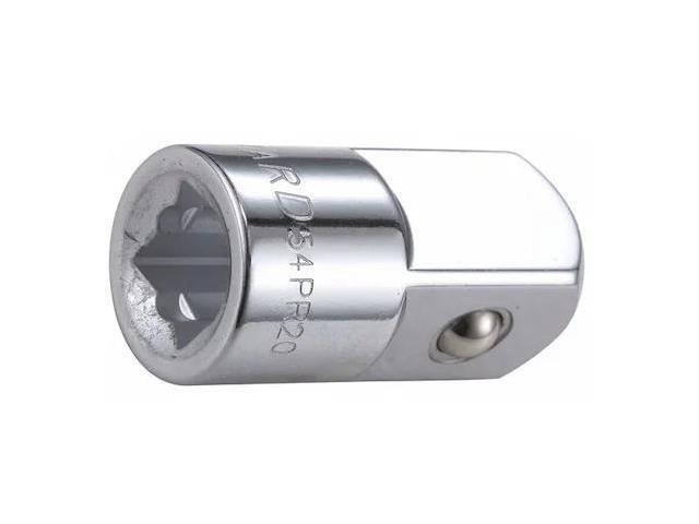 WESTWARD 54PR20 Drive Adapter,1/2', 3/4' Drive,1-1/2' L.