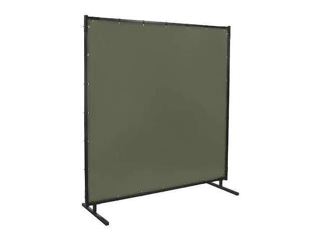 STEINER 501HD-6X6 Welding Screen, Vinyl, 6 ft. W., 6 ft. H., 12 oz/sq yd, 350