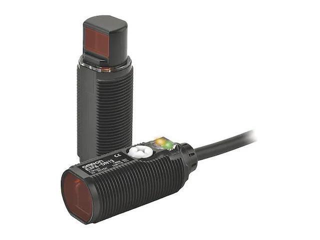 OMRON E3FA-DN112M Photoelectric Sensor, Cylindrical, Diffuse