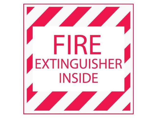 BRADY 103635 Machine/Equip. Label,4inHx4inW,Vinyl,PK5