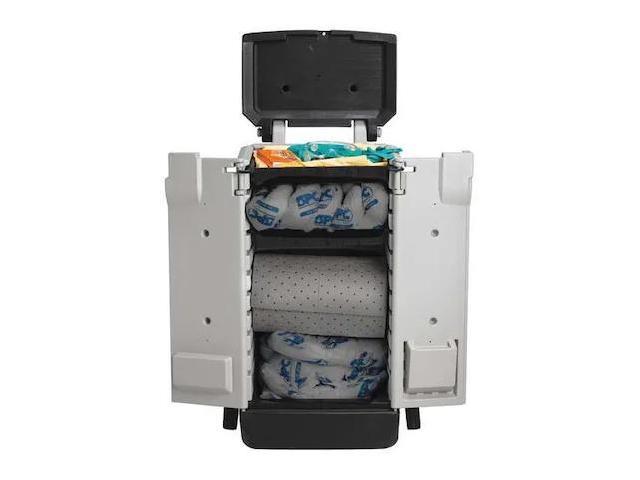 BRADY SPC ABSORBENTS SKA-K2 Spill Kit, Universal, Gray