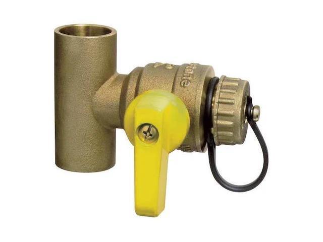 WEBSTONE 50673W Boiler Drain Valve,3/4 in.,C x C