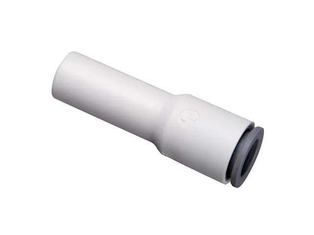 PARKER 6366 56 60WP2 Push-Fit Adapter Fitting, 1/4 in Tube Size, Bio-Based