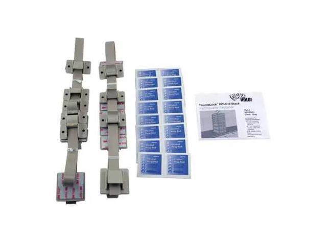 QUAKEHOLD! RD. HP.8G.1 HPLC 8-Stack Fastener Kit,Gray