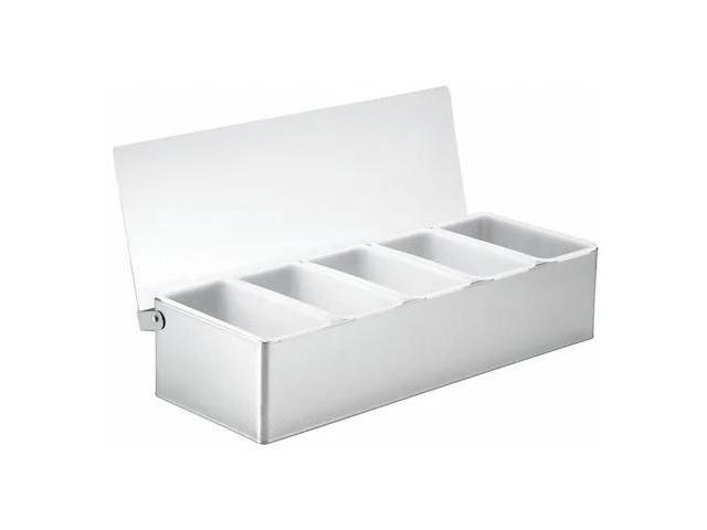 TABLECRAFT 1605 Condiment Holder,5 Compartment