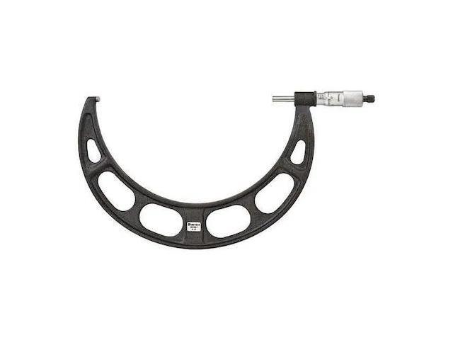 STARRETT T436.1XRL-10 Outside Micrometer,0 to 25mm Range