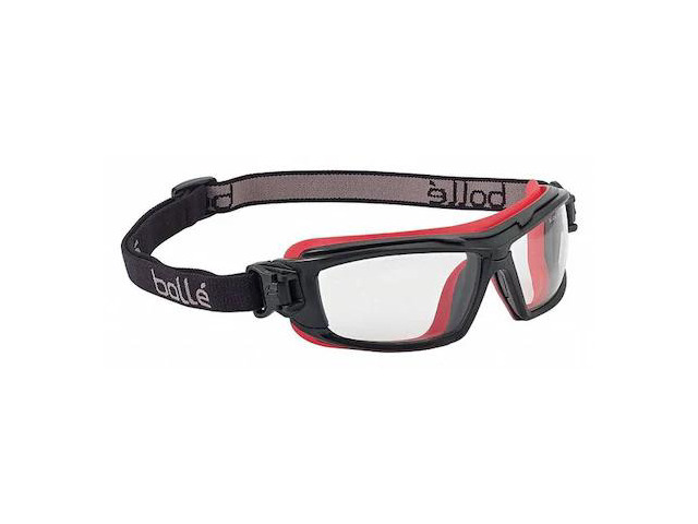 BOLLE SAFETY 40299 Ultim8, Safety Glasses Anti-Fog & Anti-Scratch, Clear Lens,