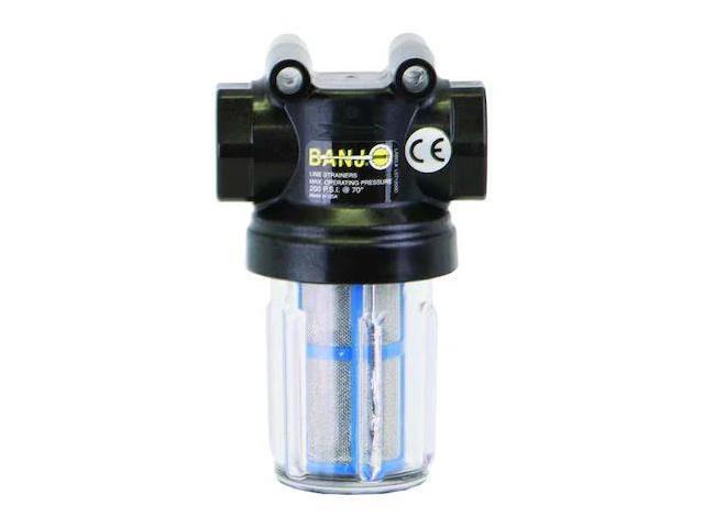 BANJO LSTM050-50C T-Line Strainer,1/2',297 Microns