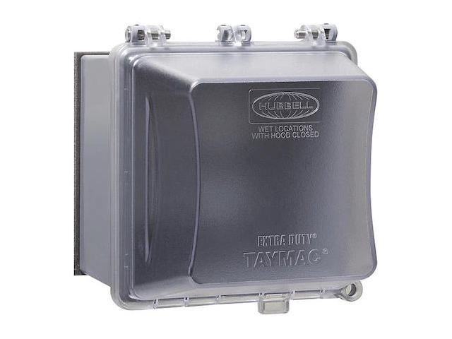 TAYMAC MM7420C 2 -Gang Vertical While In Use Weatherproof Cover, 5.427' W,