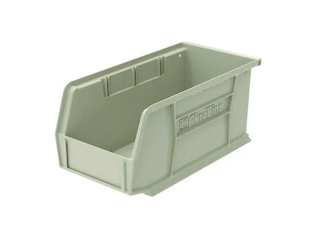 AKRO-MILS 30230STONE Stone Hang and Stack Bin, 10-7/8'L x 5-1/2'W x 5'H,