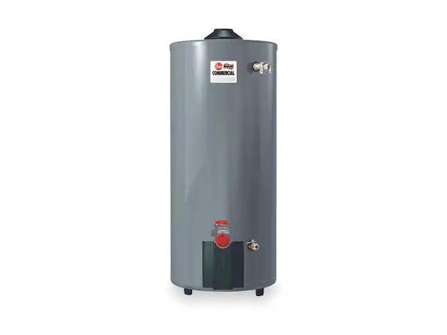RHEEM-RUUD G75-75N-3 Natural Gas Commercial Gas Water Heater, 75 gal, -, 75,100