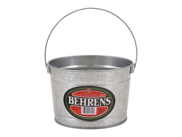BEHRENS B325 Pail,0.62 gal.,Steel