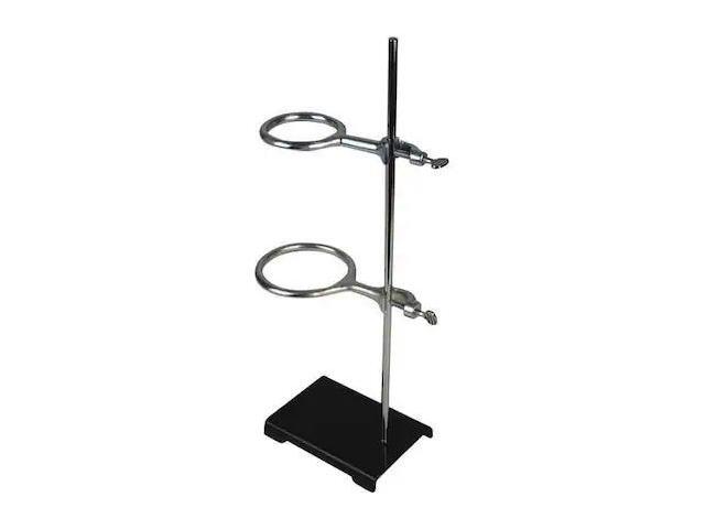UNITED SET583 Support Stand And Rings,20in,3/8in,Stl