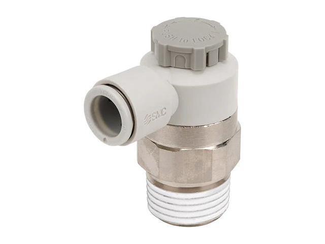 SMC AS4201F-04-10SA Speed Control Valve,10mm Tube,1/2 In