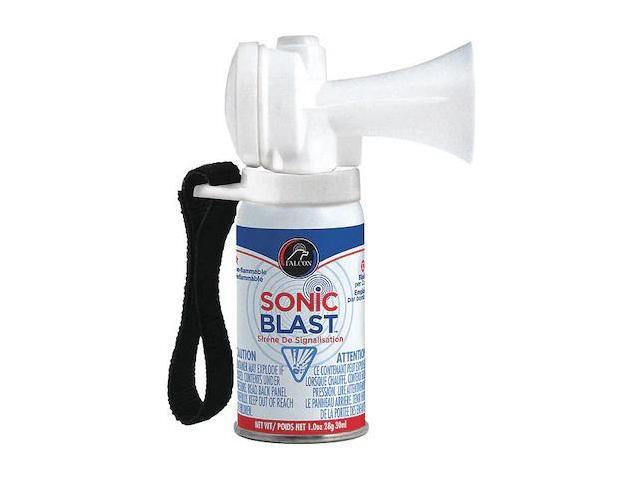 FALCON SAFETY FSB1V Personal Safety Horn,120dB,Plastic