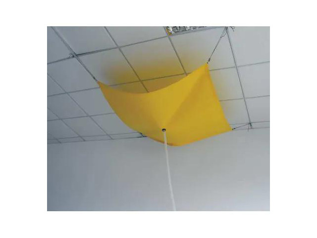 ZORO SELECT 10C890 Roof Leak Diverter,7 x 7 ft,PVC