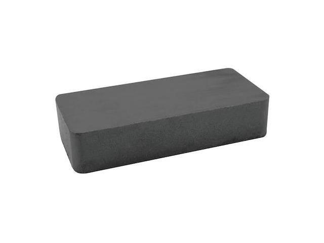ZORO SELECT 10E790 Block Magnet,3.2 lb. Pull