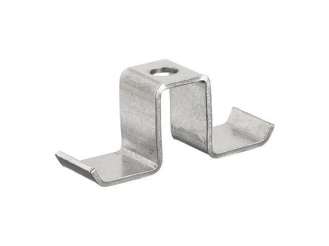 FIBERGRATE 734870/25 Grating Clip, For Screw Size 1/4 in, 316 Stainless Steel,