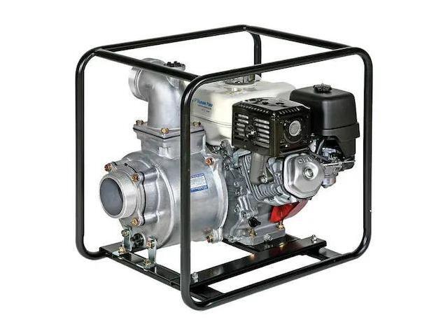 TSURUMI TE3-80HA 3' 5.5 HP Honda Powered Centrifugal Dewatering Pump