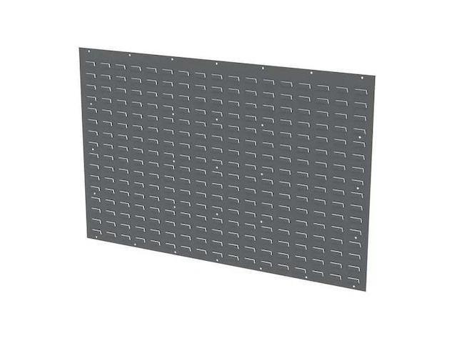 AKRO-MILS 30655GY Louvered Panel, 52 x 5/16 x 34-1/8 In