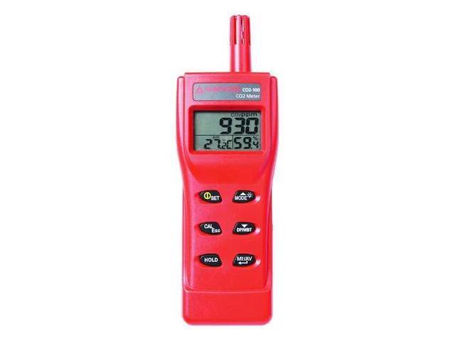 AMPROBE CO2-100 Hand-Held Carbon Dioxide Meter,9999 PPM