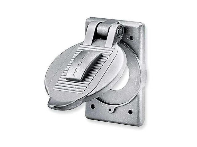 HUBBELL WIRING DEVICE-KELLEMS HBL7420 1 Gang -Gang Vertical Weatherproof Cover,
