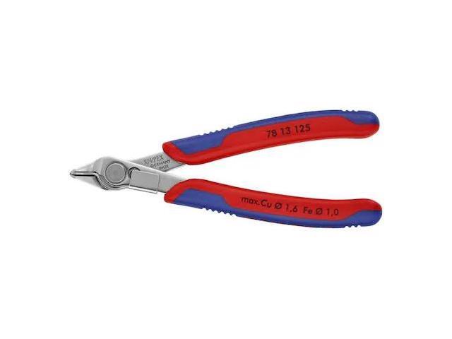 KNIPEX 78 13 125 Electronic Plier w/Lead Catcher,SS