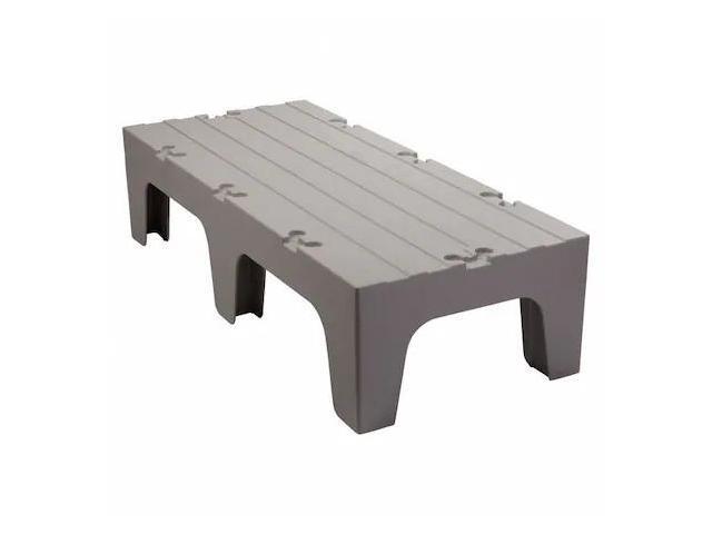 CAMBRO EADRS48480 Dunnage Rack with Solid Shelves Top 48', 3000 lb. Capacity,