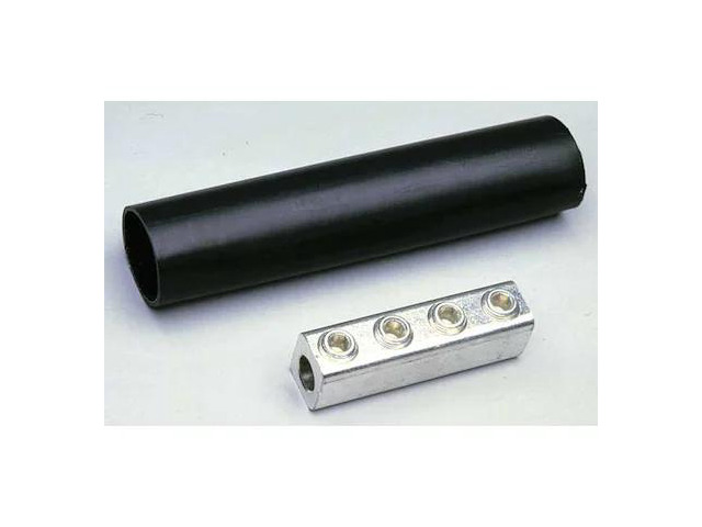 BURNDY AGSKIT250 Wire Connector Kit, 250 kcmil Max, Black, Cross-Linked