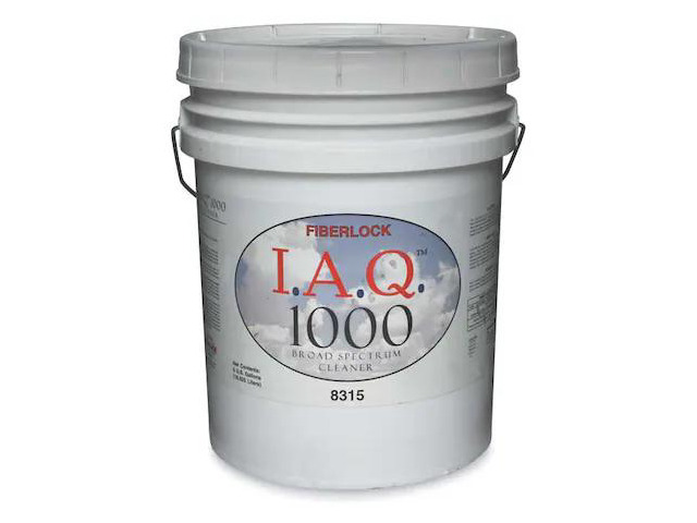 FIBERLOCK TECHNOLOGIES 8315-5 Mold Stain Remover, 5 gal. Pail, Unscented, Clear