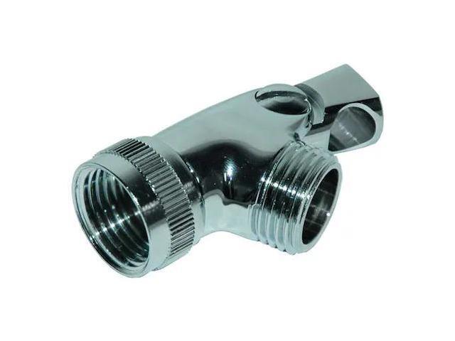 ENCORE PLUMBING SS10-5808 1/2' Wall Mount Shower Arm, Chrome