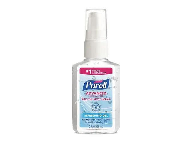 Purell Aloe Sani Gel 2Oz Thermo Clip Strp 12