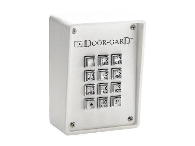 LINEAR 212R AccessKeypadRuggd,3-3/4inWx5-1/4inH,Gray