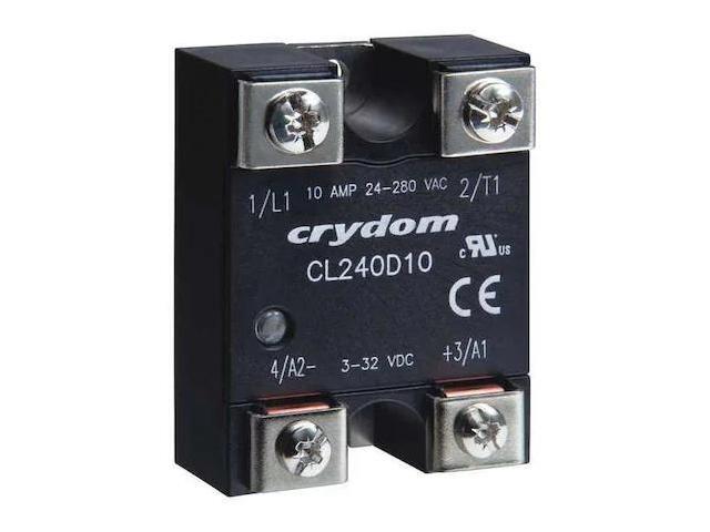 CRYDOM CL240A10R Solid State Relay, 1 Phase, Screw Clamp, Panel, Triac
