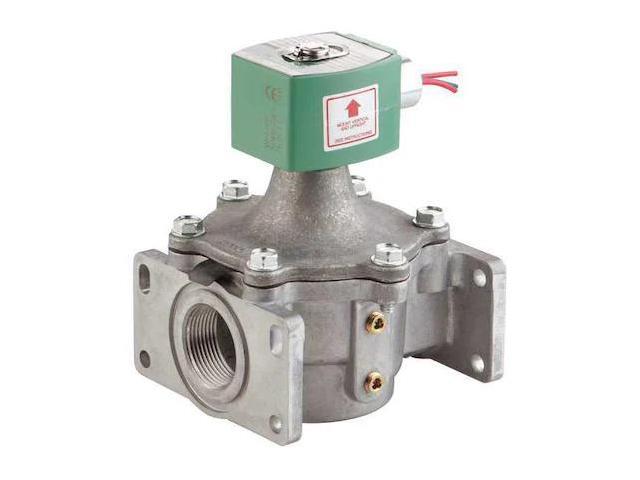 REDHAT 8214G251-12/DC Solenoid Valve, 2-Way, 2-Position, Normally Closed, 1 in