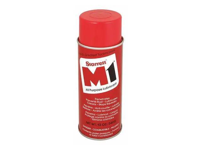 STARRETT M1-95173 12 oz, Aerosol Can, Petroleum Distillates, Amber