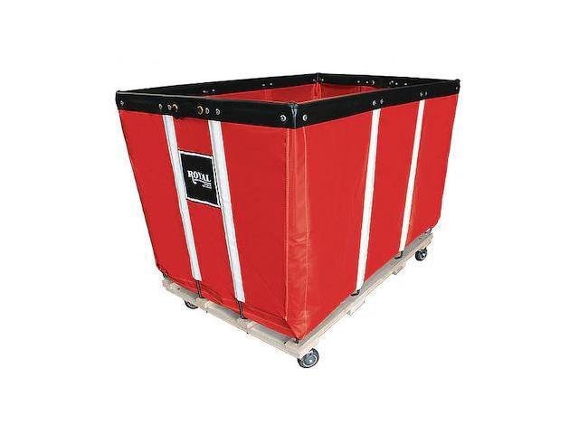 ROYAL BASKET TRUCKS G24-RRW-HDA-4UNN Heavy Duty Basket Truck,24 Bu,Red Vinyl