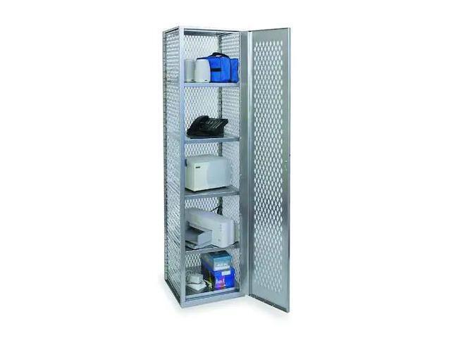 HALLOWELL HLV882-1PL Bulk Storage Locker, 19 in W, 18 in D, 75 in H, (1) Tier,