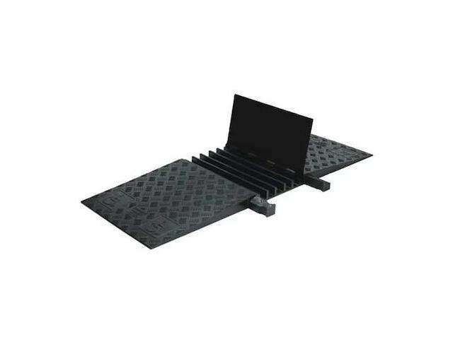CHECKERS GD5X125-ADA-B/B Cable Protector, 1-7/8 in H, 1-1/2 ft L, 50 in W, 5