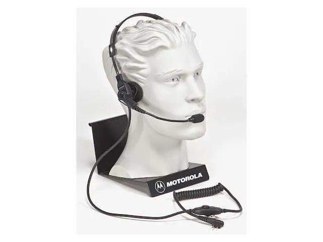 MOTOROLA RMN4016B Headset,Over the Head,On Ear,Black