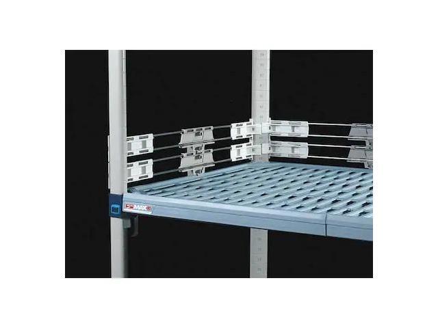 METRO MQLS24-2S Shelf Side Ledge,2 H x 24 in. W,PK2