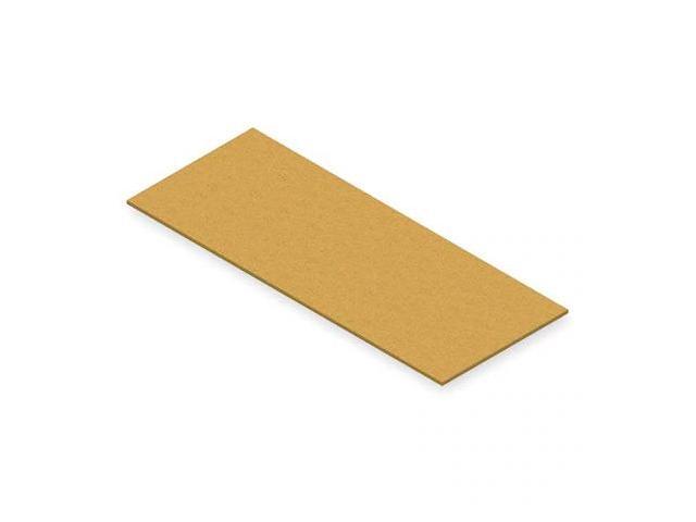 TENNSCO PB-6024-3 Decking, Particleboard, 60 in W, 24 in D, Natural, Unfinished