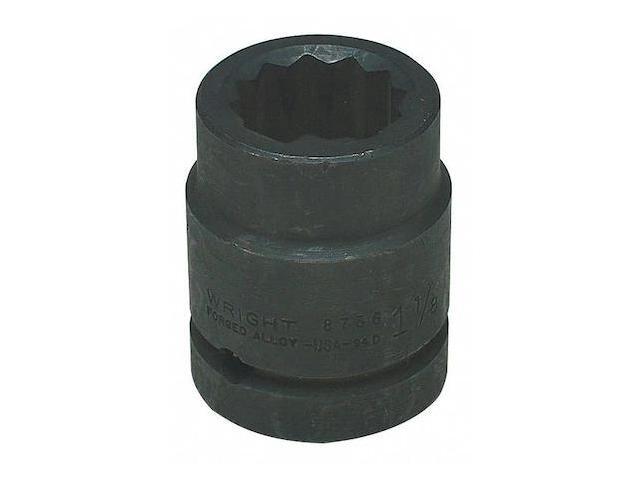 WRIGHT TOOL 8748 1' Dr, 1-1/2' Size, SAE Impact Socket, 12 Pts